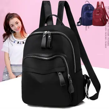 

2020 Casual Oxford Backpack Women Waterproof School Bags for Teenage Girls High Quality Fashion Travel Tote Backpack