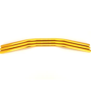 

Motorcycle 7/8'' Universal RIZOMA Handlbar 22mm Aluminum Alloy Sand Blasting Technology Finished Anodizing Steering Wheel Gold