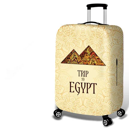 Чехол для путешествий в страну, защитный чехол для багажа, чехол для чемодана, эластичный чехол для пыли, для 18-32 дюймов, аксессуары для путешествий - Цвет: E