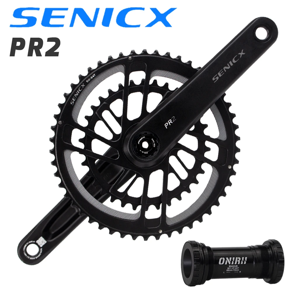 SENICX ONIRII PR2 2 x 10 /11/12 Speed Road Bicycle Cranksets Chainset Chain Wheel Crank Protector DUB 165mm/170mm / 172.5mm NEW | Спорт и