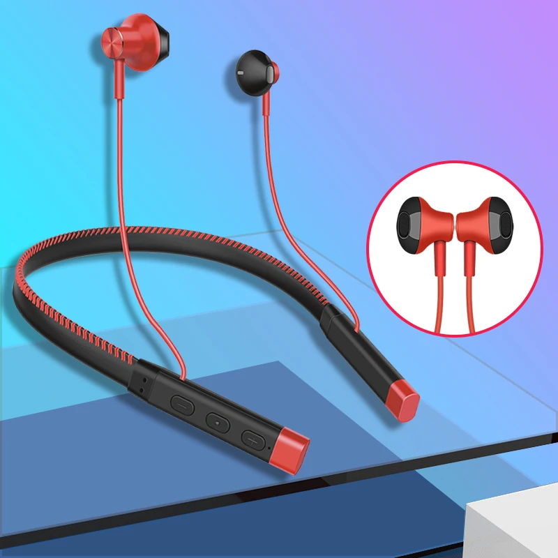 

THDZ G10 Bluetooth 5.0 Headset Long Battery Life Neckband Magnetic Wireless earphones Sweatproof In-ear Earbuds