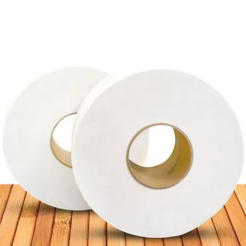 

2pcs Roll Top Quality Jumbo Roll Toilet Paper 3-Layer Native Wood Soft Toilet Paper Pulp Rolling Paper Strong Water Absorption