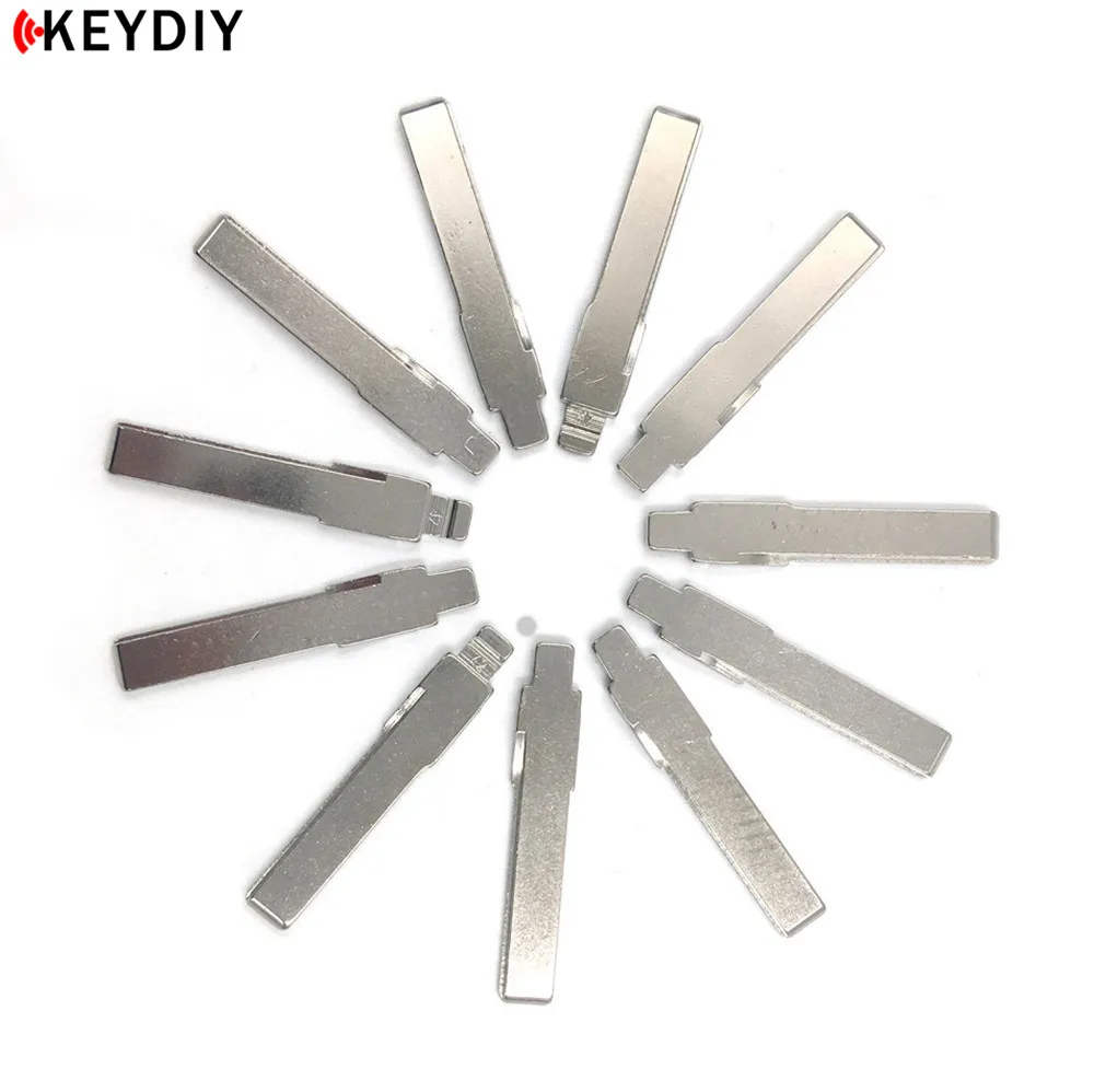 KEYDIY 10 pcs/lot Metal Blank Uncut Flip KD/JMD/VVDI Remote Replacement Car Key Blade 42# for Zhonghua | Автомобили и мотоциклы