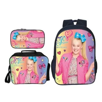 

New 3Pcs/Set Pop Star Kids Baby School Bags for Teenage Girls Daily Backpack Casual Travel Shoulder Bags Children Bookbag