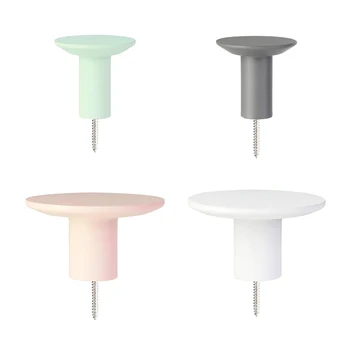 

Fresh Style Marbling Door Hooks for Headphones Bag Clothes Insert in Wall Key Holder Coat Closet Organizer Wall Hanging