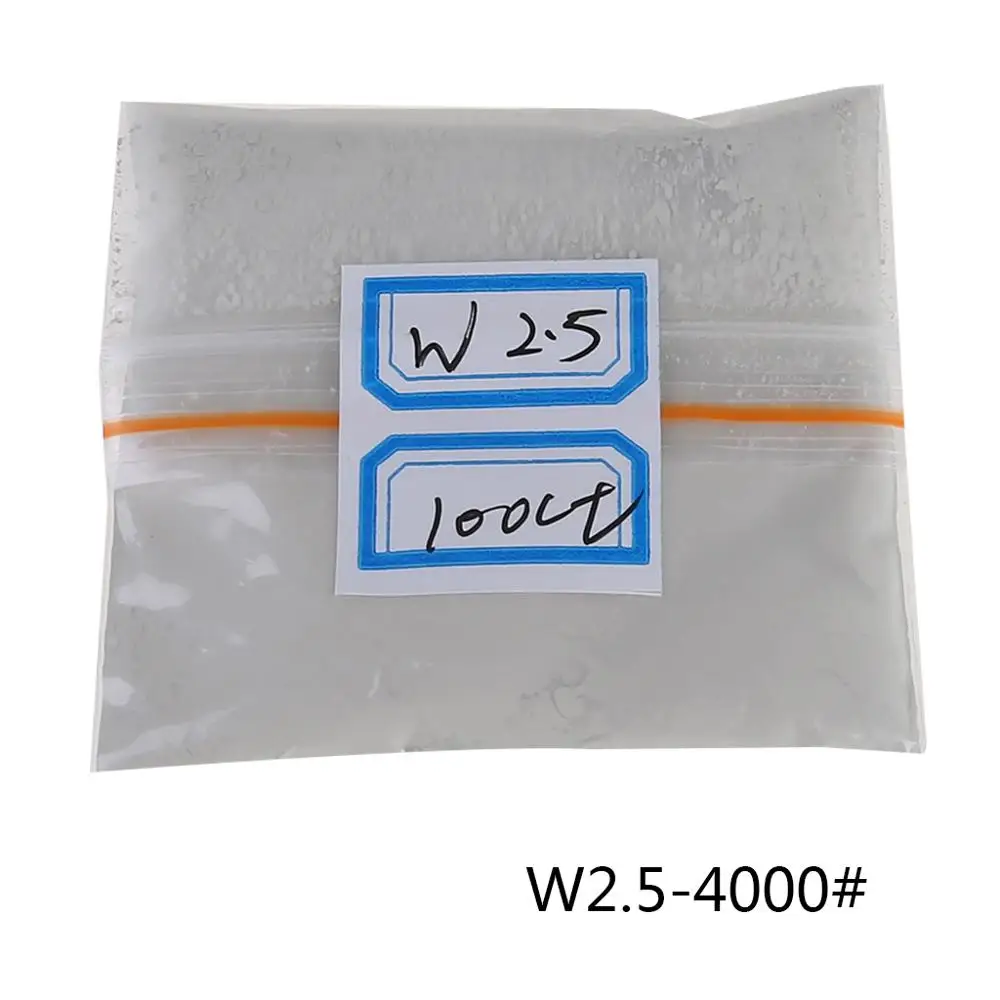 W2.5-4000grit 100 карат/20 г W0.5 до W40 Полировочный порошок Алмазный микрон порошок полировочные инструменты для драгоценных камней Нефритовая керамика карбид - Цвет: W2.5-4000grit