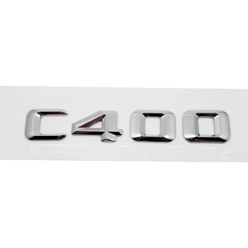 

For Mercedes Benz C Class 190E W201 W202 W203 W204 W211 W210 Glk C400 Discharge Capacity Letters Emblem Refit Badge Logo Sticker