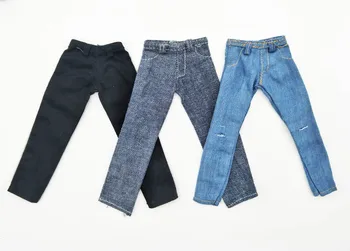 

High Quality 1/6 Doll Clothes Jeans Pants For Ken Doll Trousers For Barbie's Boyfriend Ken Prince Male Doll Casual Wear Gifts