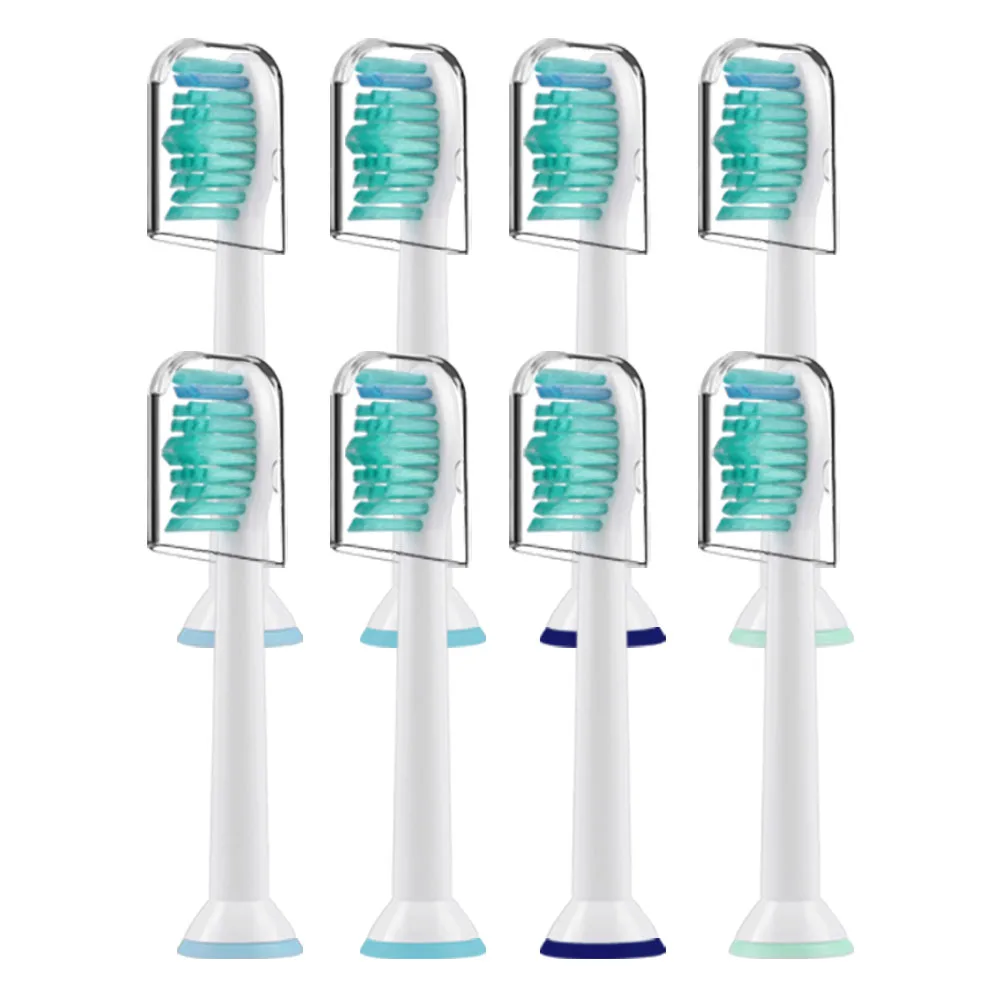 8 шт. HX6014 сменные насадки для Philips Sonicare pro результаты зубной щетки электрической