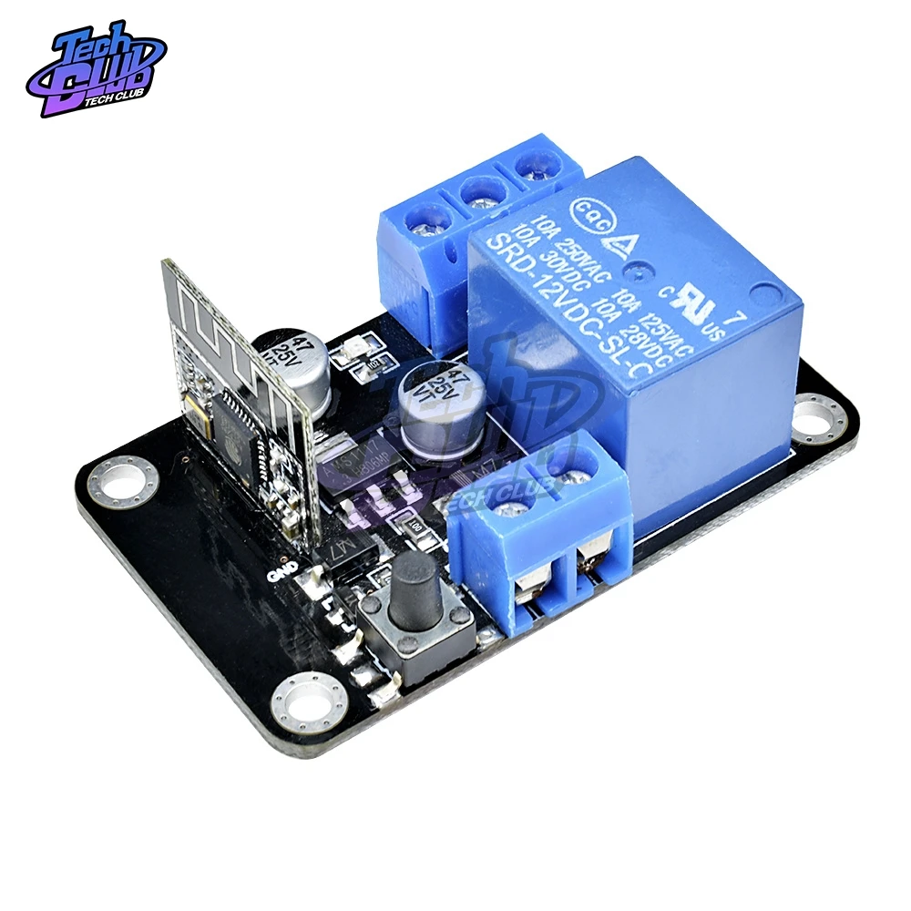 12 В постоянного тока ESP8285 Wi Fi реле беспроводное таймер задержки умный