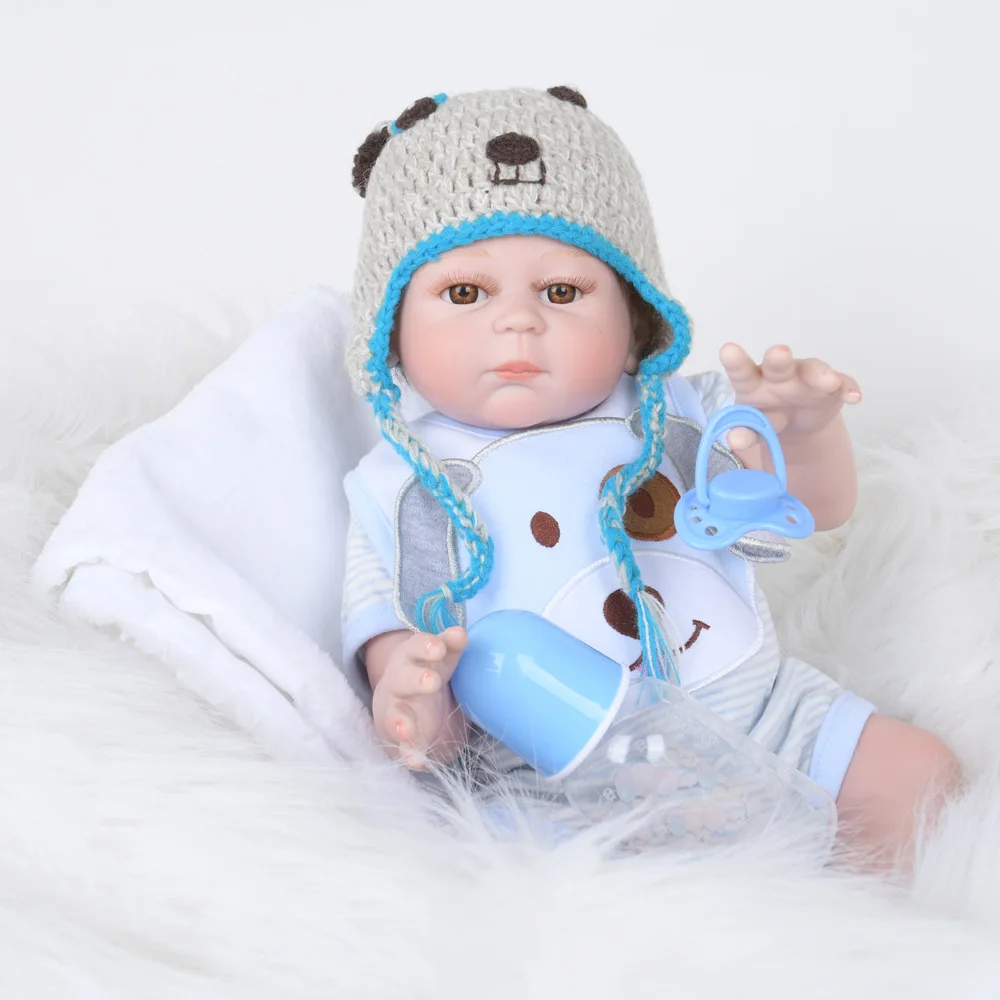 50 см полный силиконовый винил Reborn Реалистичная кукла девочка Младенцы куклы реалистичные принцесса детские игрушки подарок на день рождения Sty779