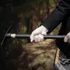 Multifunctional Folding Shovel with Carrying Pouch Lightweight Portable Camping Shovels for DiggingTactical Shovel Pickaxe Hoe 4