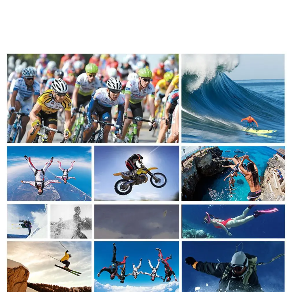 2.0 INCH Dual Screen WiFi Sports DV Action Camera Waterproof Camera