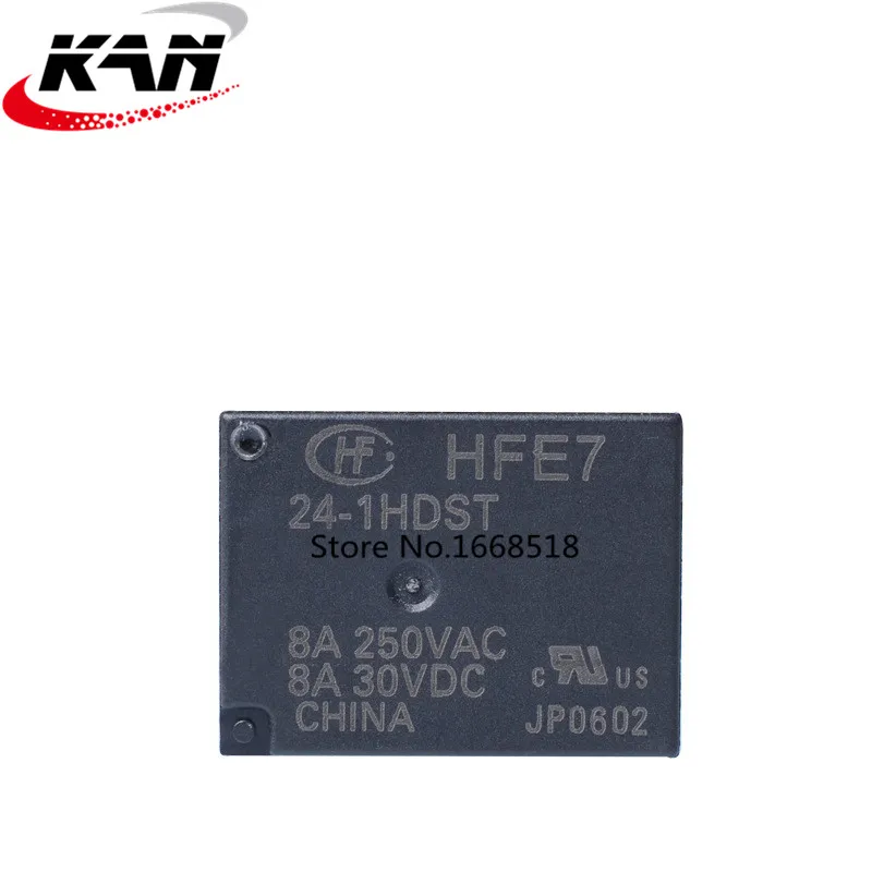 Лот(10 шт./лот) HONGFA HF HFE7-24-1HDST DIP-6 8A 24VDC реле питания