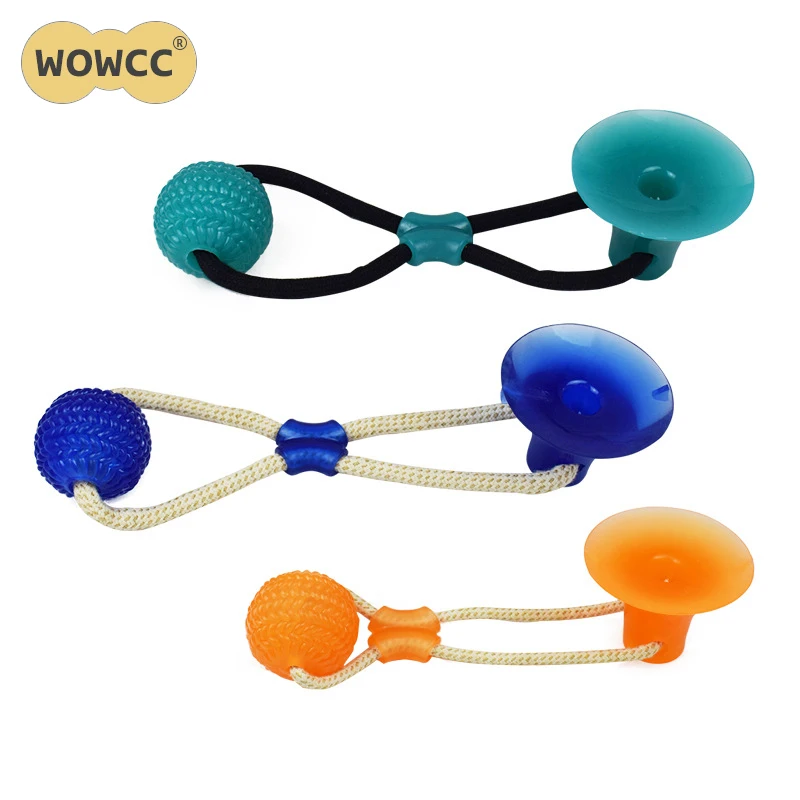 

Dog Toys For Large Dogs Toy Rubber Molar Teeth Bite Train Solid Bite-resistant elastic Non-toxic Odorless Pet Ball Toy