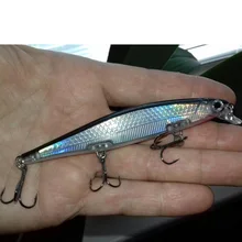 110mm 13g nageurs basse gros poisson pêche leurre coulant flottant Wobblers dur appât manivelle Minnow leurre pour brochet matériel de pêche