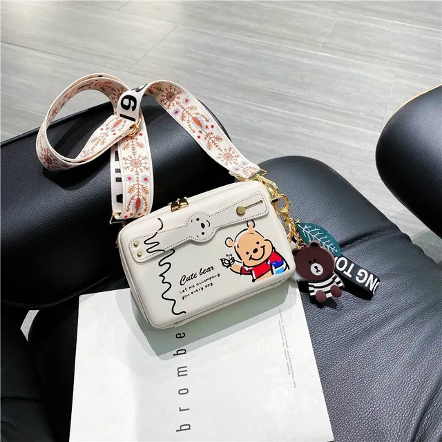 Disney winnie the pooh Messenger bag Girl Crossbody Bag Lady Small Bag cosmetic kawaii Bag woman
