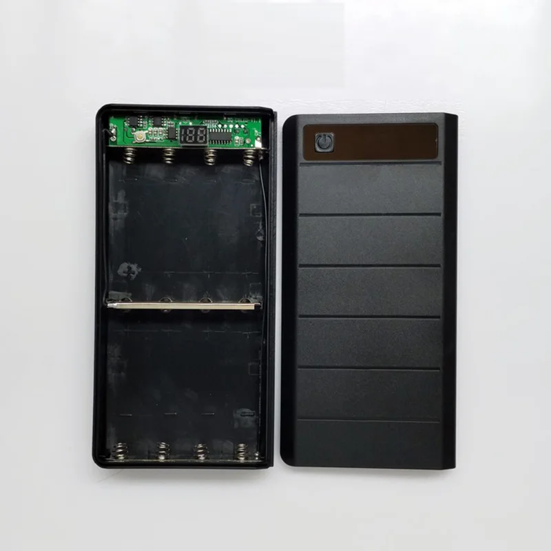 Тип-C 5V 2A 8S 18650 цифровой мобильный Мощность банк DIY Наборы 8S 18650 Батарея Коробка Чехол+ 5V 1A 2A зарядный модуль печатной платы
