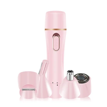 

4 In 1 Multifunctional Full Body Epilator Trimming And Safety Neck Leg Hair Remover Tool Body Epilator For Eyebrow Nose Hair
