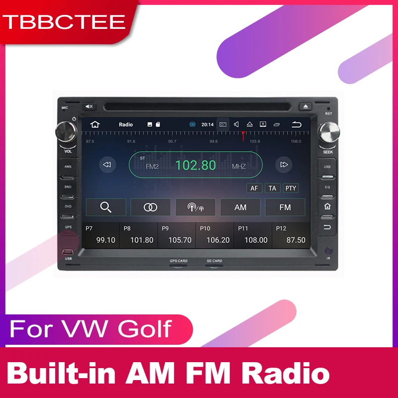 Автомагнитола для Volkswagen VW Golf MK4 2003 2004, мультимедийная система Android, 2 DIN, DVD-плеер, GPS, навигация Navi Радио Автомагнитола для Volkswagen VW Golf MK4 2003 2004, мультимедийная система Android, 2 DIN, DVD-плеер, GPS, навигация Navi Радио