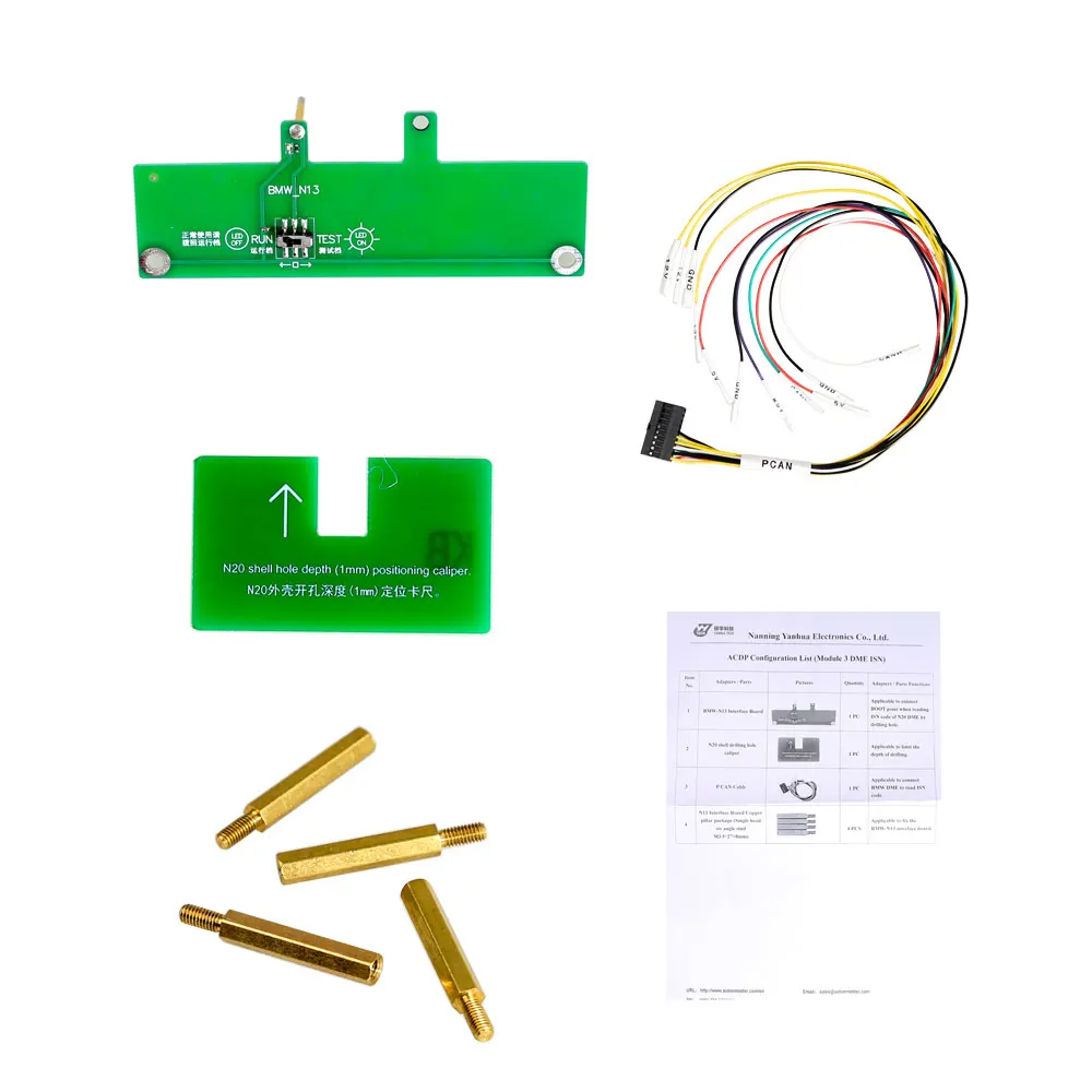 

Yanhua Mini ACDP Programming Master Read and write DME ISN code For BMW when all keys lost NO need Soldering