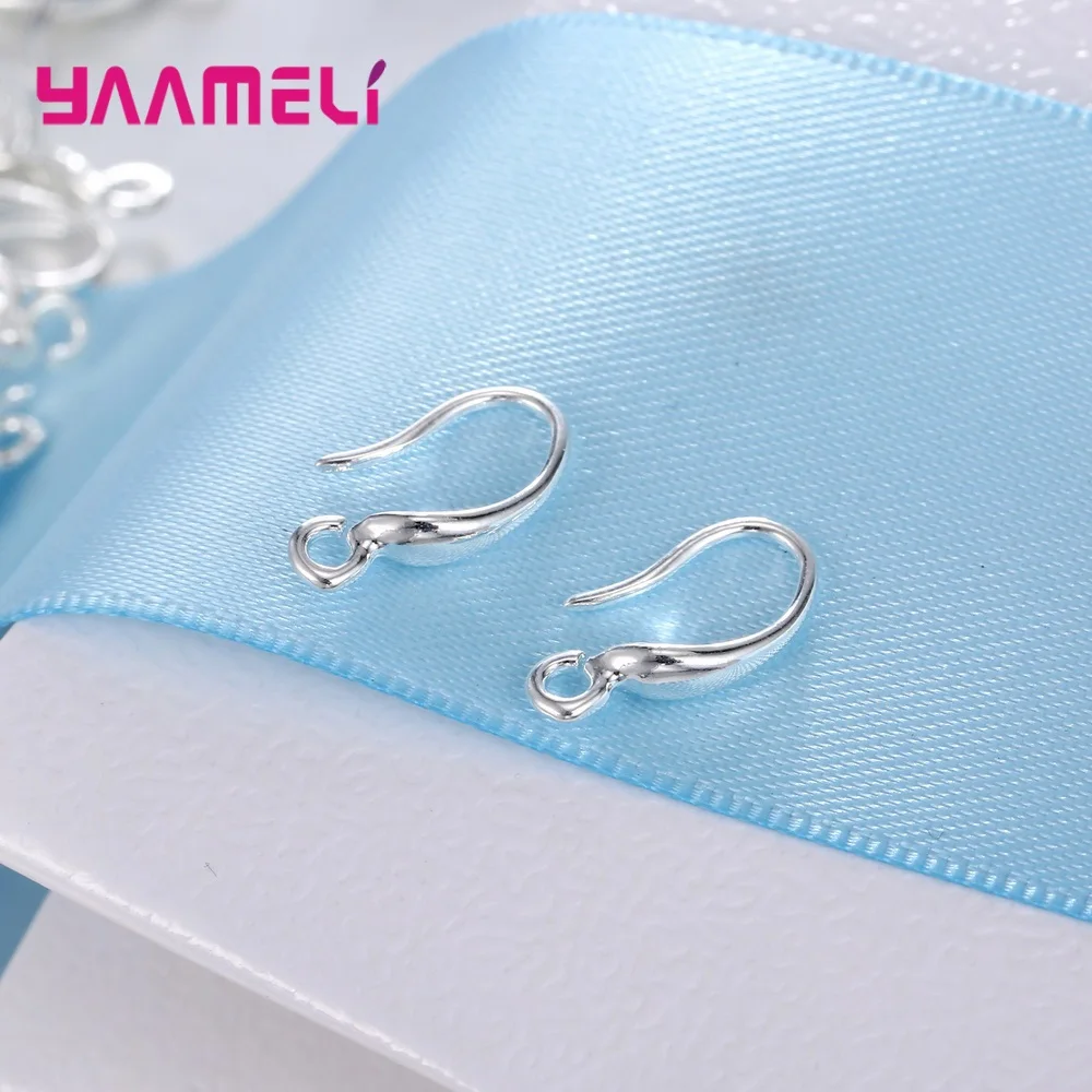 12 Designs Mixed High End 925 Sterling Silver Crystal Jewelry Findings Hot Sale Earrings DIY Making Components Accessories