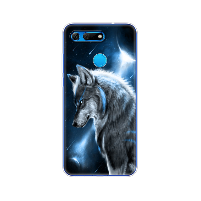 for Huawei Honor View 20 V20 Case TPU Funda Soft Silicone Cover For Honor V20 Capa Cute Animal pattern Silicone Phone