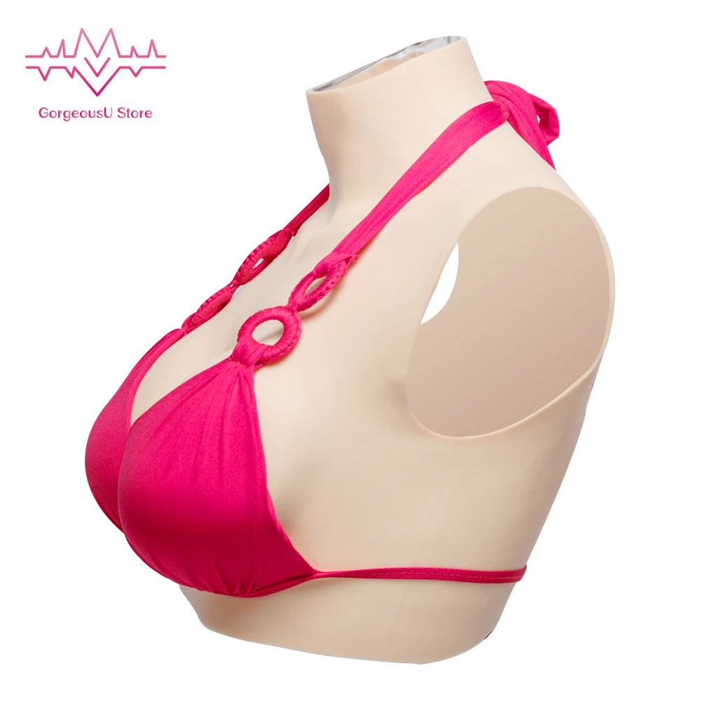 Silicone Breast Forms Fake Boobs Realistic C Cup for Crossdresser Tits DragQueen shemale Transgenders female Crossdressing