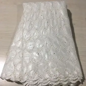 

african Bazin riche fabric with stones embroidery lace 2020 New arrival / bazin riche dress material for Nigerian wedding