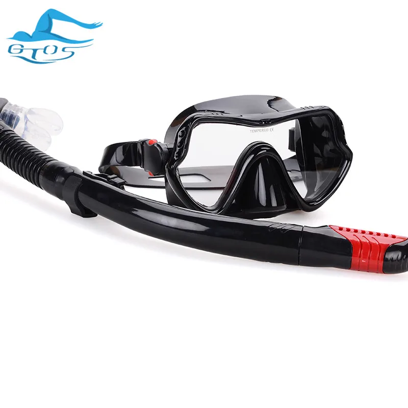 Tube-Set Glasses Goggles Snorkel-Mask Diving-Swimming Easy-Breath Anti-Fog Professional