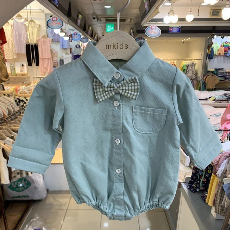 Baby Bodysuit Gentleman Suit for 100 Days Celebration