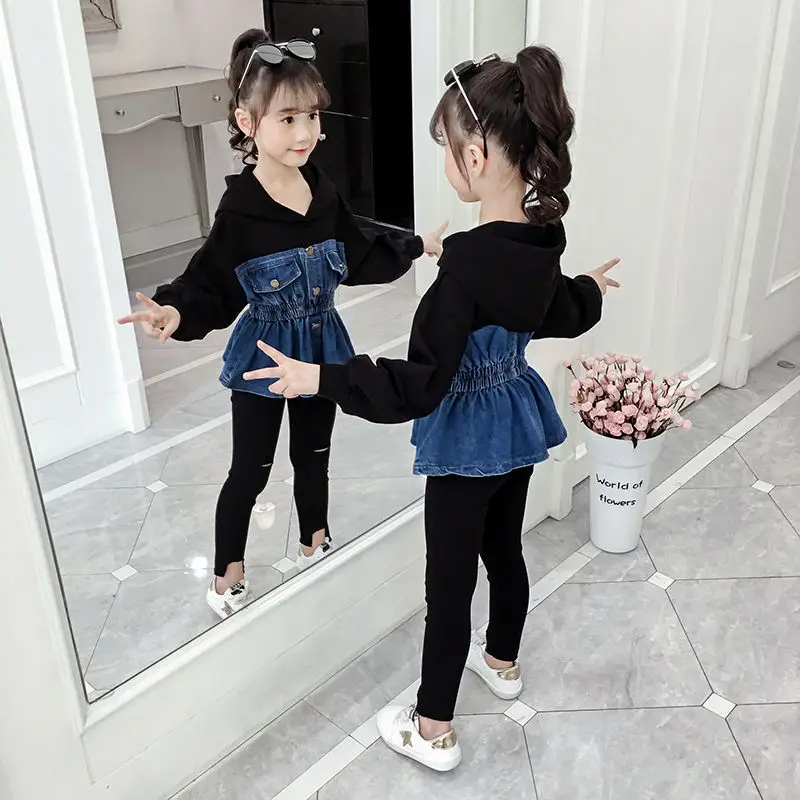 

Clothing Set Girls Clothes Sets Sport Suit Children Hoodies Pants Kids Tracksuit For Girls Clothing Suit Children Clothes 4-12 Y