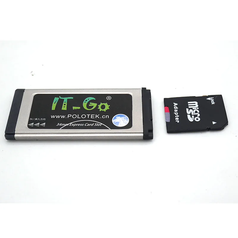 IT-GO Express Card, ExpressCard to SDXC SDHC SD port Adapter 34 мм Express Card
