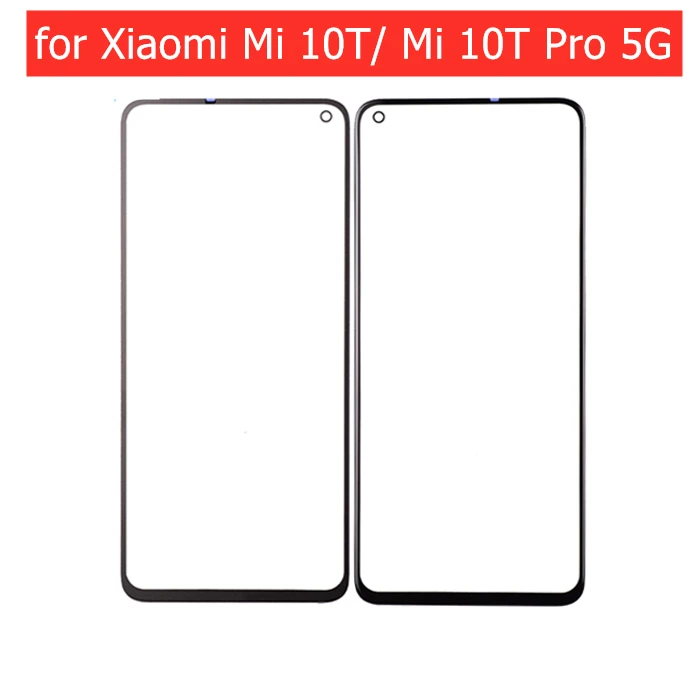 Для Xiaomi Mi 10T/ 10T Pro 5G с сенсорным экраном стеклянная панель сенсорный экран внешнее