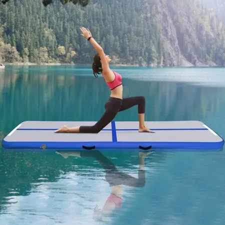 

Yoga Mats Inflatable Tumble Track Trampoline Airtrack Air Track Floor Home GYM Gymnastics Inflatable Air Tumbling Mat