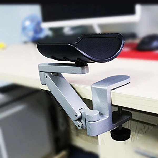 

Mouse Computer Bracket Arm Wrist Hand Rest Support Desk Table Armrest Stand OUJ99