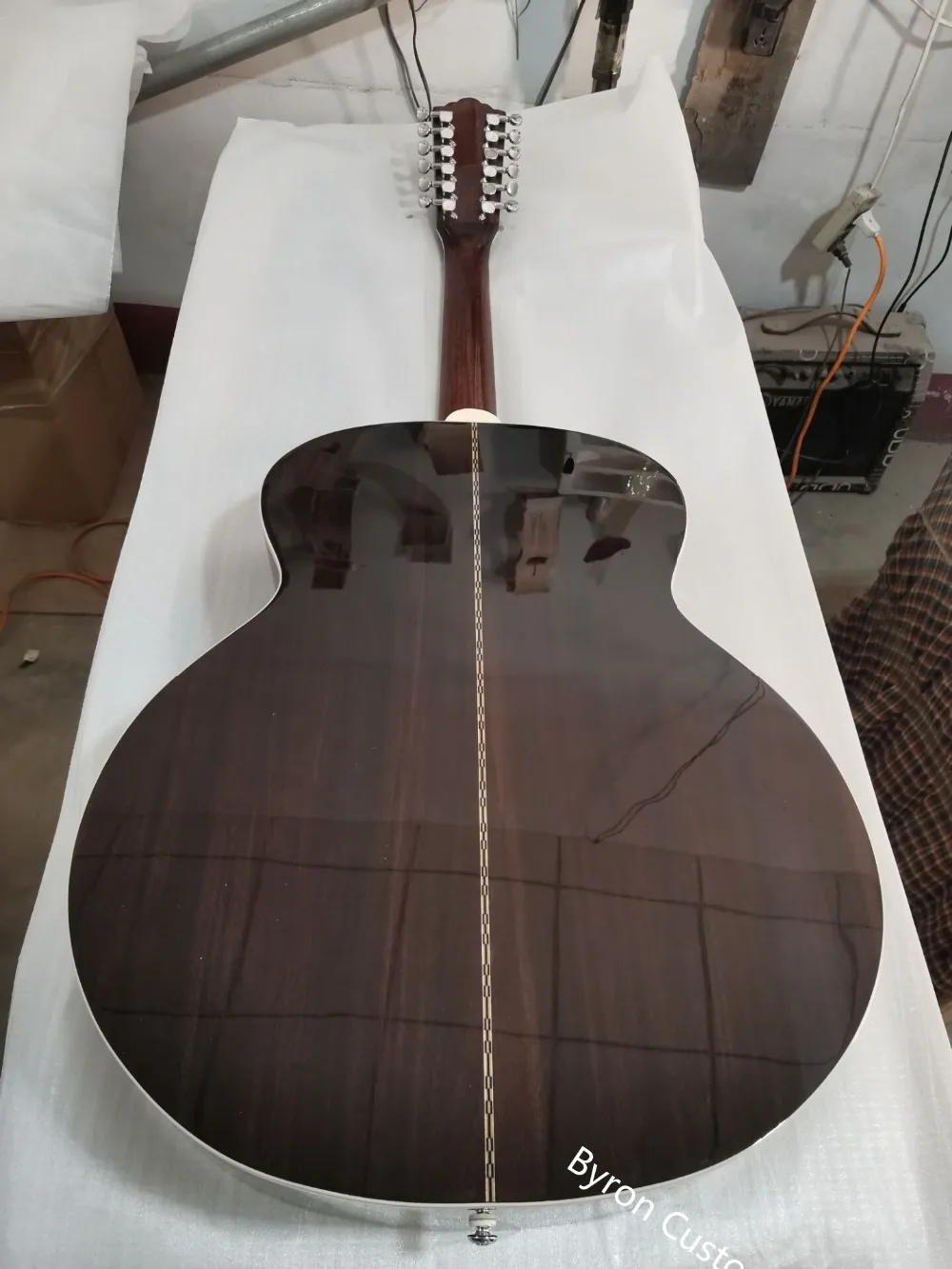 ebony F512 Джамбо гитара для левшей 12 струн акустическая электрогитара в стиле Гильды гитара для левшей