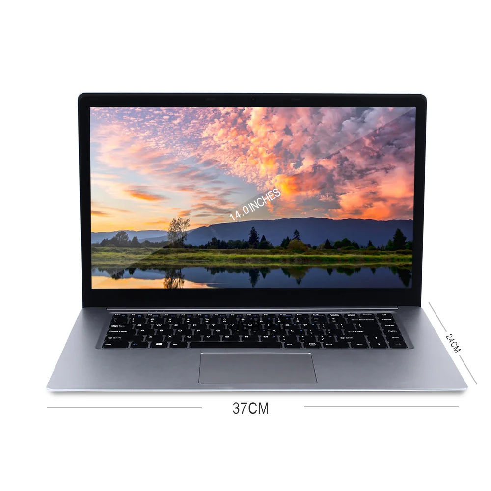 Newest 14" Ultra-thin Laptop Intel E8000 Quad Core 4G+64G SSD M.2 Computer WiFi Bluetooth HDMI Movie/Sport/Gamin Notebook