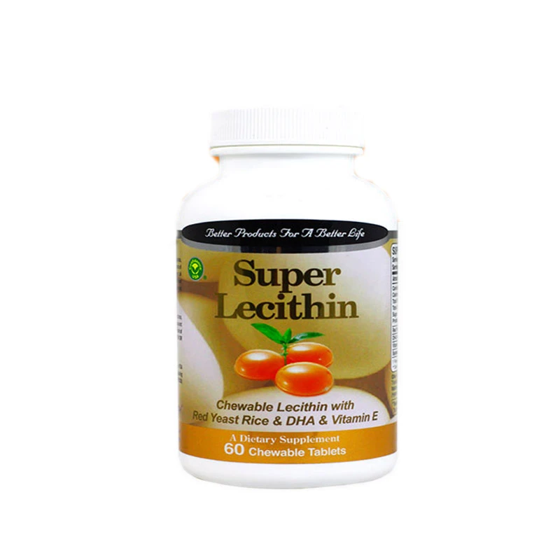Confidence Super Lecithin Compound Chewable Tablets 60 Tablets/Bottle