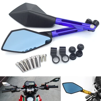 

Universal Motorcycle CNC Aluminum rearview side mirror 8mm 10mm For Ducati 749 999 1098 1198 S R 749/S/R 999/S/R 1198S/R