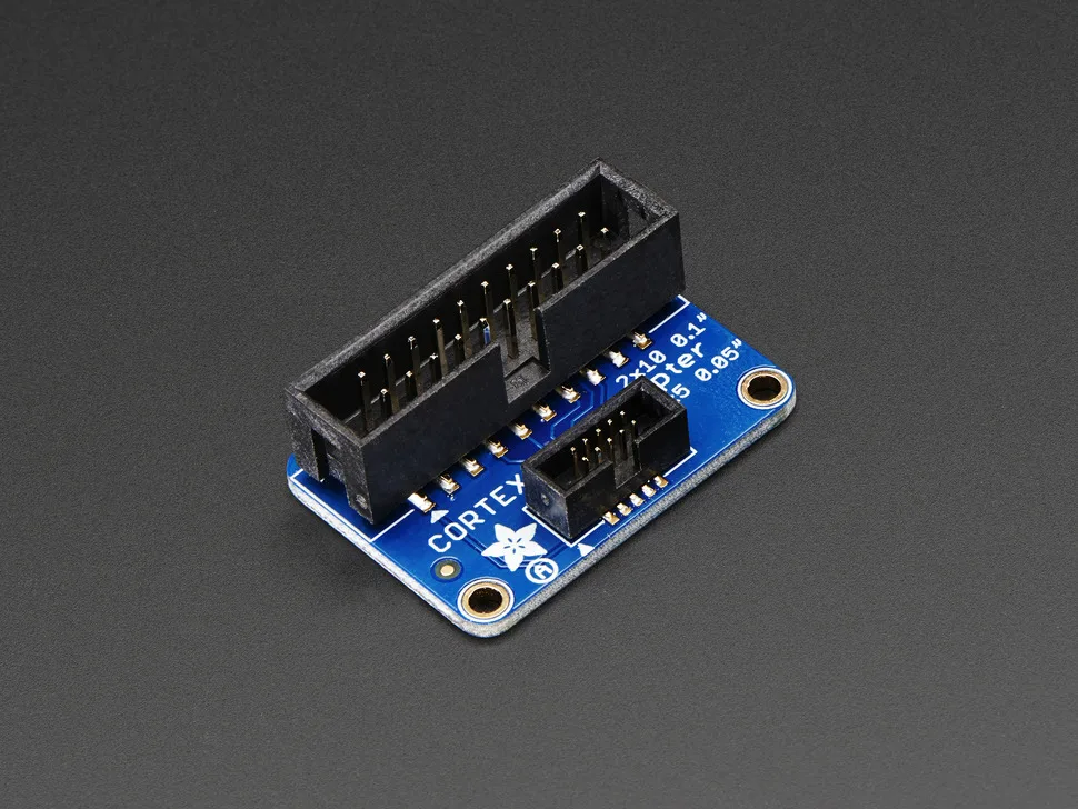 Плата адаптера JTAG 20 pin от 2 54 мм до 10 1 27 Поддержка JLINK SWD|Детали для приборов личной