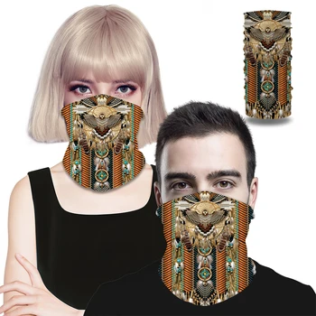 

2020 Anti-UV Man and Woman Seamless Balaclava Magic Scarf Neck Face Cover Head Bandana Shield Halloween dress up Men Bicycle