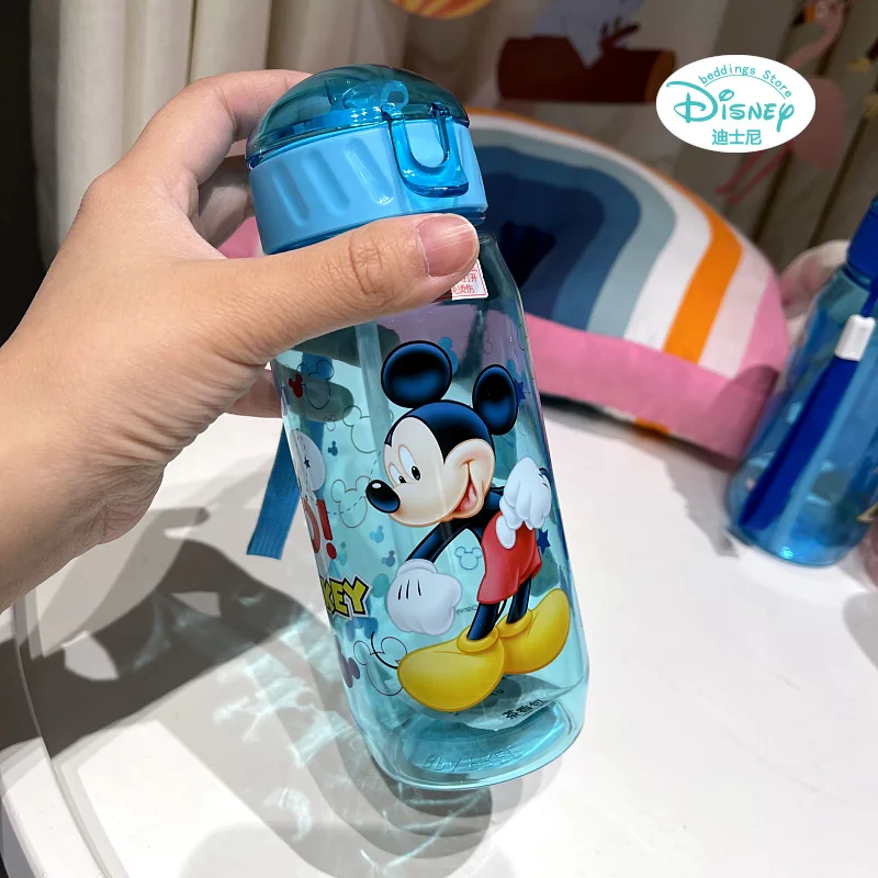 450ml Disney Mickey Minnie Cartoon Water Cup Tritan Potable Kid Feeding Bottle  Girl Boy School Water Bottle Drinkware Gifts - Cups - AliExpress