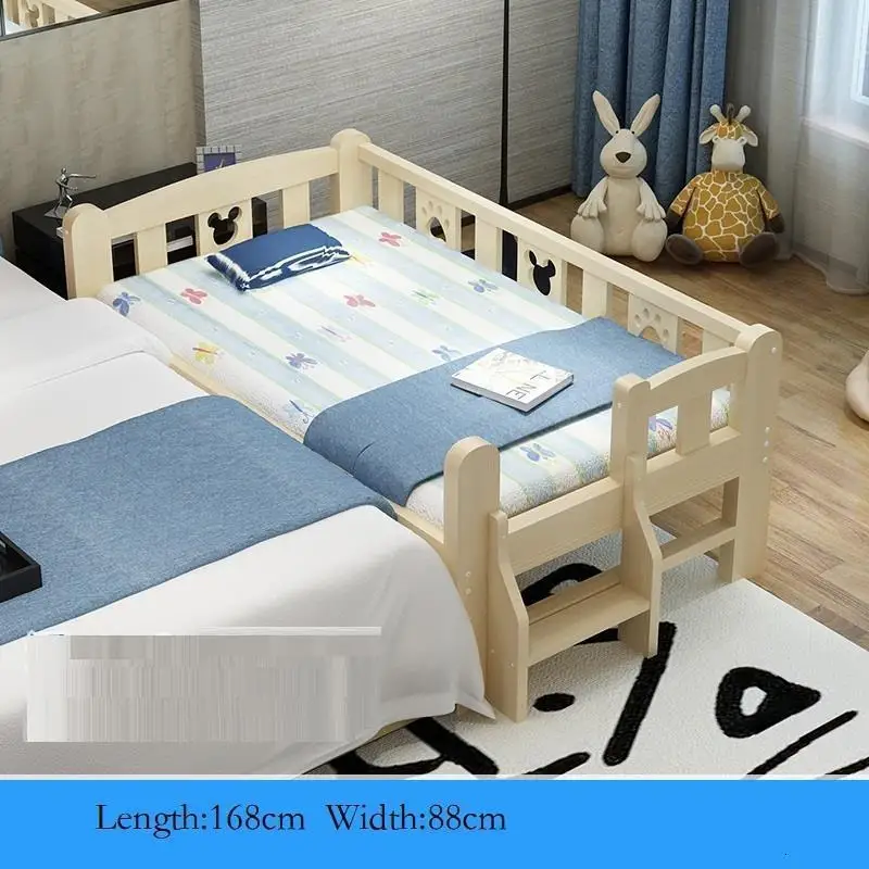 Bois Tempat Tidur Tingkat Yatak Chambre Hochbett litera деревянная спальня с подсветкой Enfant Muebles Cama Infantil детская мебель кровать - Цвет: Number 15