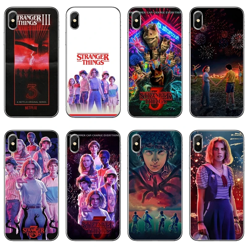 Чехол stranger things season 3 для samsung galaxy note 10 plus S10E M30 huawei honor 20 10i lite 9x pro 8s y5 2018 2019 | Мобильные