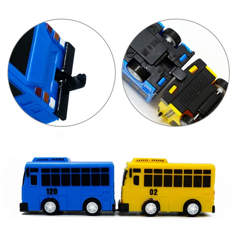 Игрушечный автобус Tayo The Little Bus 1 шт. игрушечный автомобиль араба Oyuncak гаражный