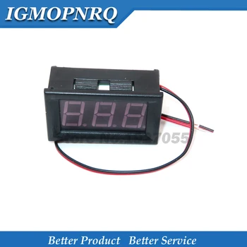 

Digital Voltmeter DC 4.5V to 30V Digital Voltmeter Voltage Panel Meter For 6V 12V 24V Electromobile Motoycle Car 0.56 ''