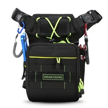 Сумка для рыболовных снастей, нагрудная сумка, сумка на бедро, уличная многофункциональная сумка с футляром, чехол для рыболовных снастей, сумка для ловли карпа, Pesca