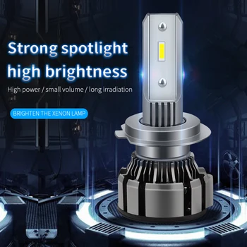 

2x HB3 9005 HB4 9006 H1 H7 H8 H11 H9 LED Lamp Car Headlight Bulb Canbus Auto Fog Light For renault megane 2 3 duster clio Logan