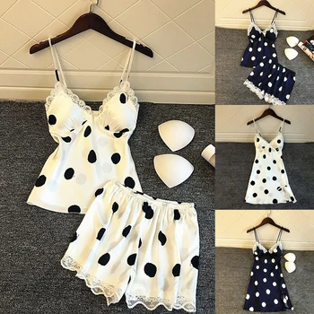 

Sexy Satin Sleepwear Women Sleep&Lounge Silk Robes Nightgowns Female Lace Nightdress Pyjama Winter Bathrobe Home Suit